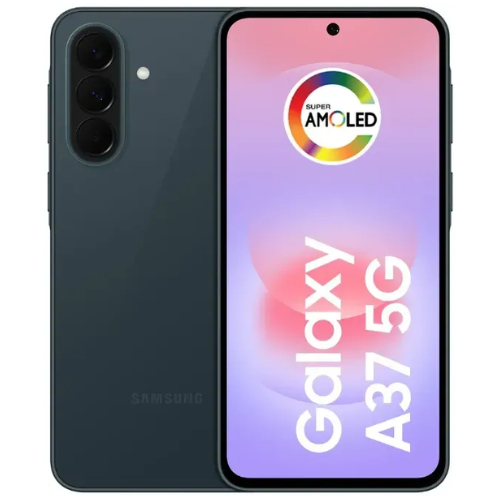 Celular Samsung Galaxy A37 5G 256GB 8GB RAM Verde | Tela Super AMOLED 6.7" | Câmera Tripla 50MP | Recursos AI