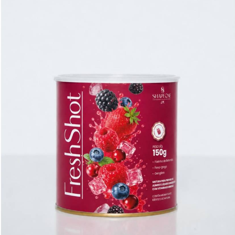 FresShot Da Libido Potente ShapeOne Sabor Frutas Vermelhas