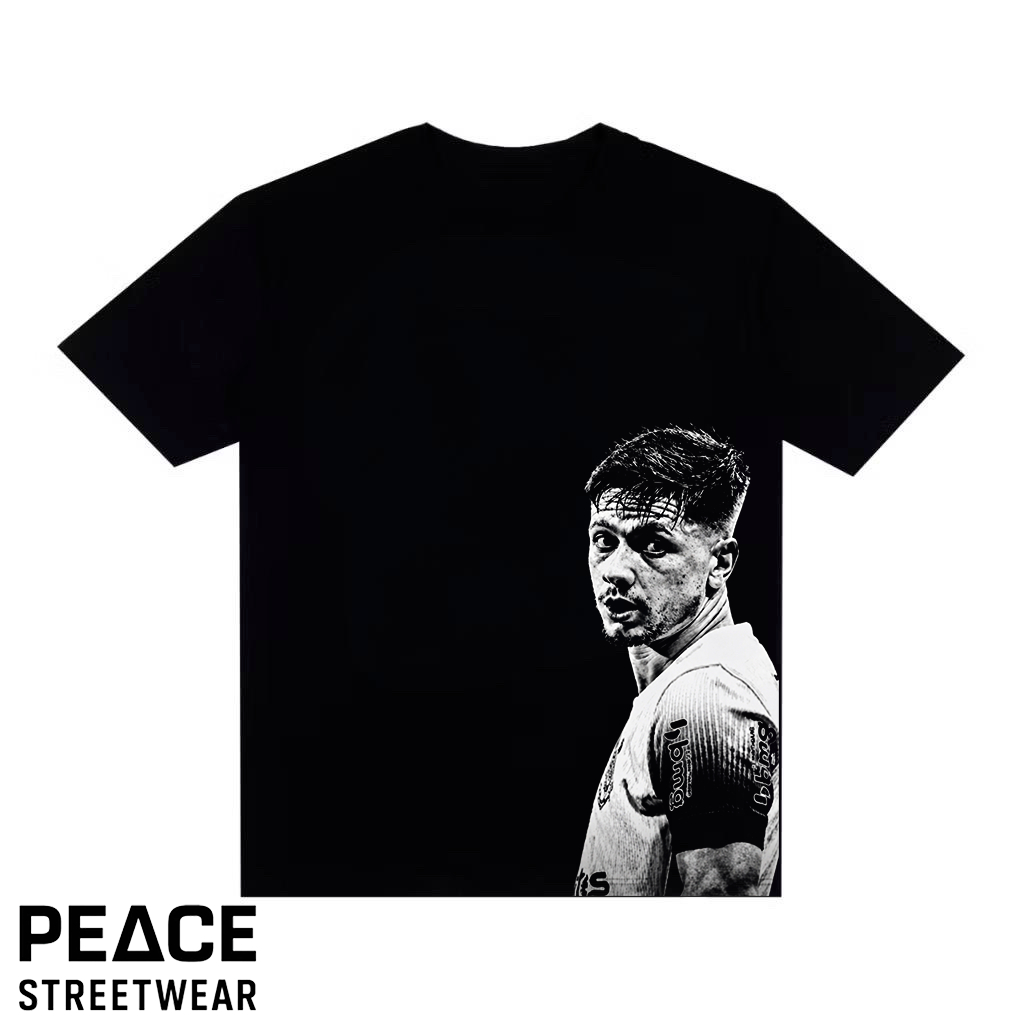 Camiseta Streetwear Camisa Oversized Futebol Corinthians Rodrigo Garro Craque Sccp Swag Y2K Unissex Corintias Premium