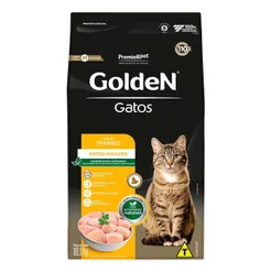Ração Golden Para Gatos Adultos Sabor Frango 10,1kg