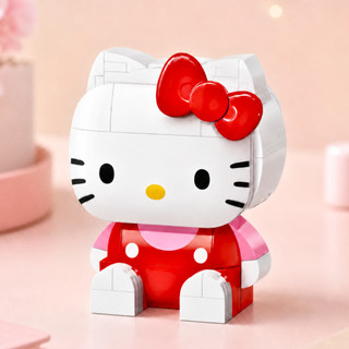 Brinquedo Infantil Interativo Montar Personagem Hello Kitty
