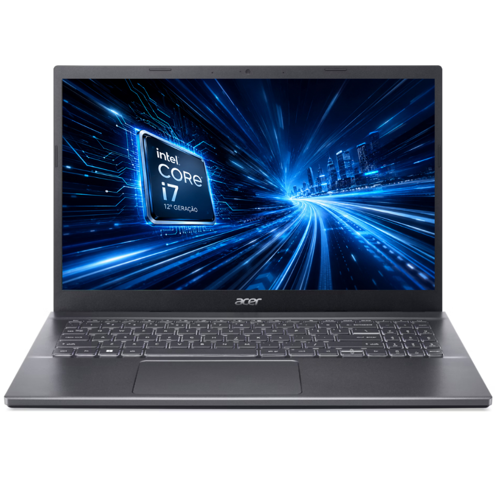 Notebook Acer Aspire A515-57-727C Intel I7 12.ª Geração 16GB DDR4 RAM SSD 1TB Nv