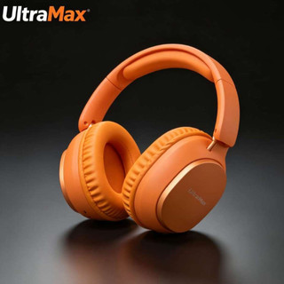 Fone De Ouvido Bluetooth UltraMax ULT‑A18 Dobrável Com Estojo, Som Estéreo Graves Potente…