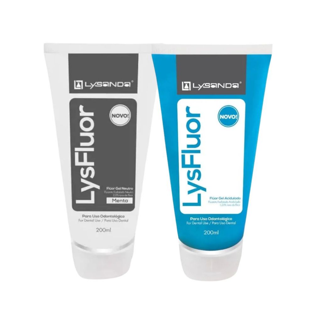 Fluor Gel Menta/TuttiFrutti LysFluor Lysanda