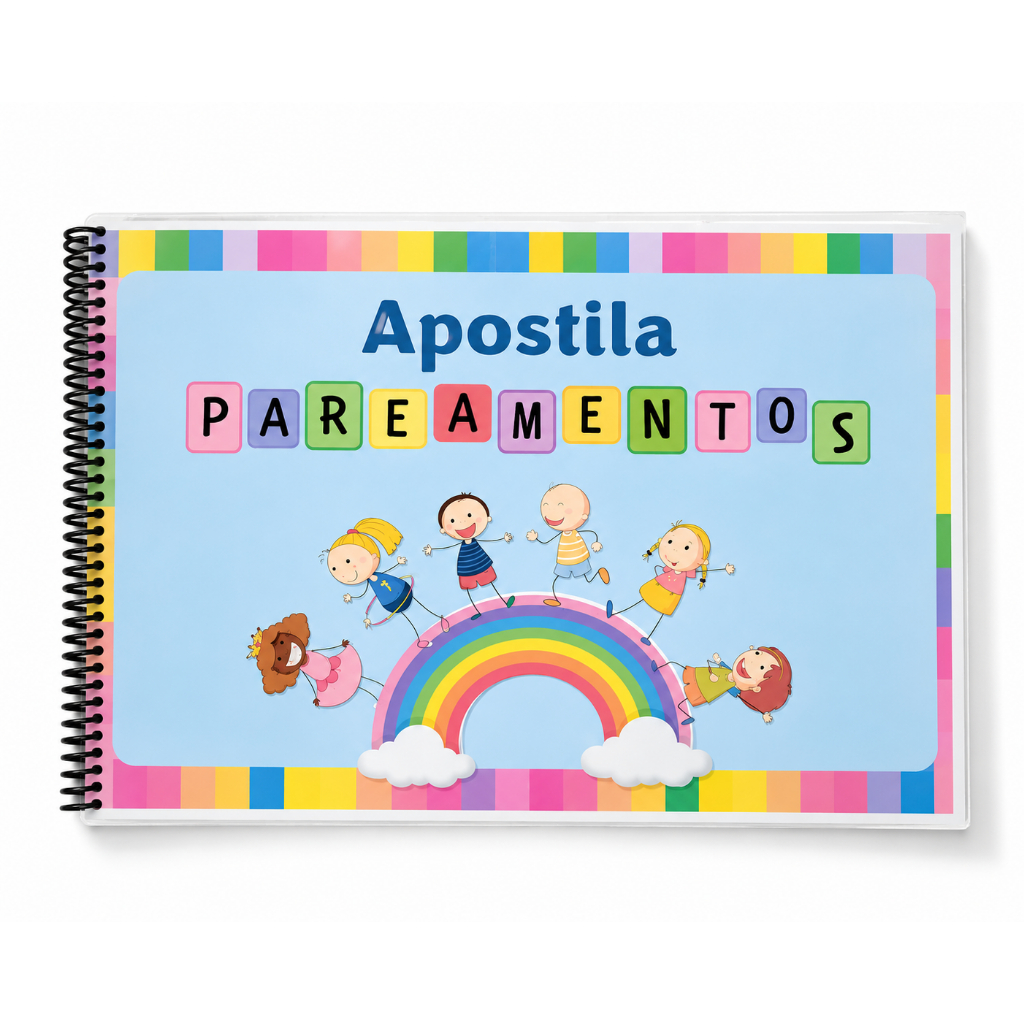 Apostila de Pareamentos Plastificada e Encadernada – Material Educativo Completo