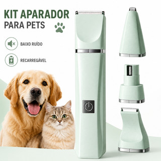 Máquina De Tosar Cachorro Profissional Pet De Corte Cabelo Tosador de Cães Pet