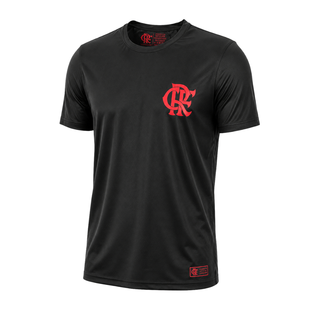Camisa Flamengo Masculina Poliamida Preta Coimbra 34707