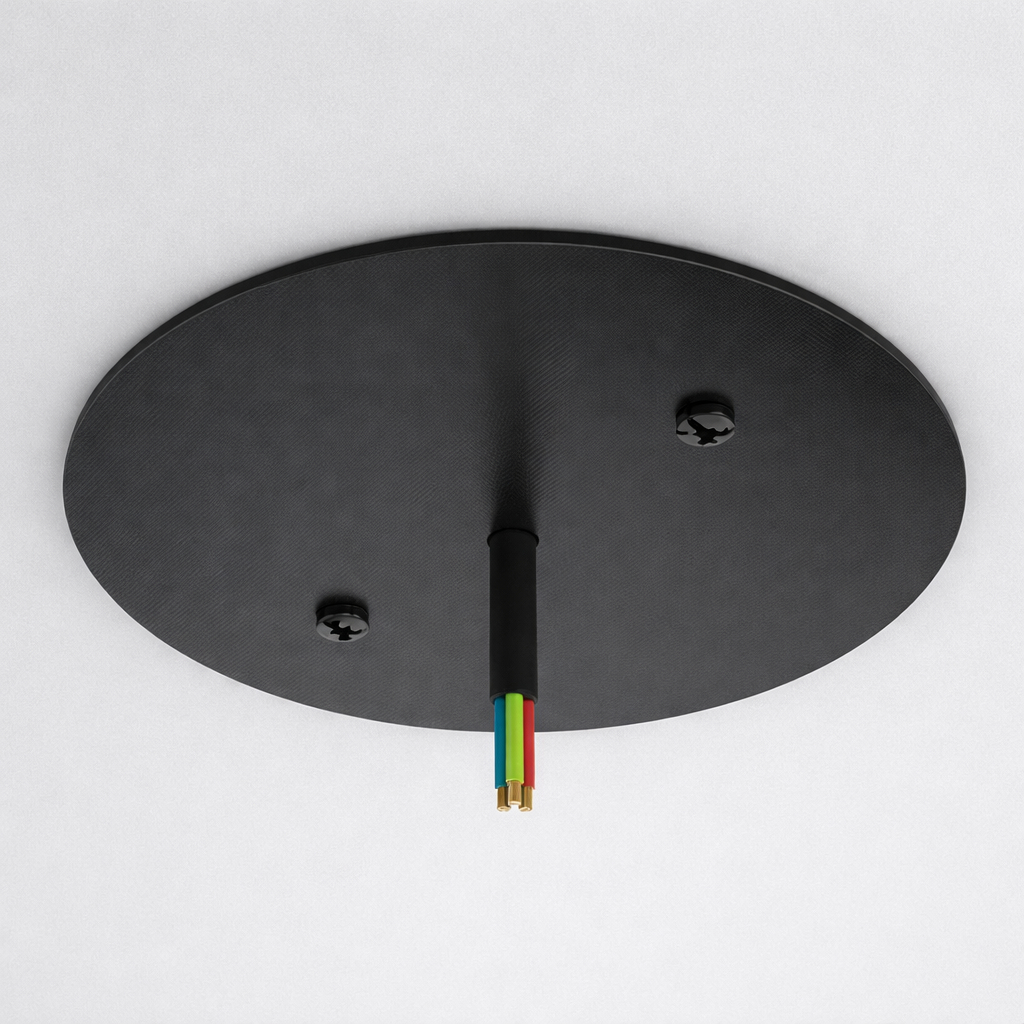 10 Tampas Cega Redonda 12cm Teto Trilho Eletrificado 110v/220v Branca