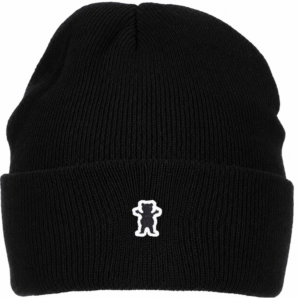 Touca Gorro Ursinho Bordado Urso Unissex Skate Frio Inverno Skateboard