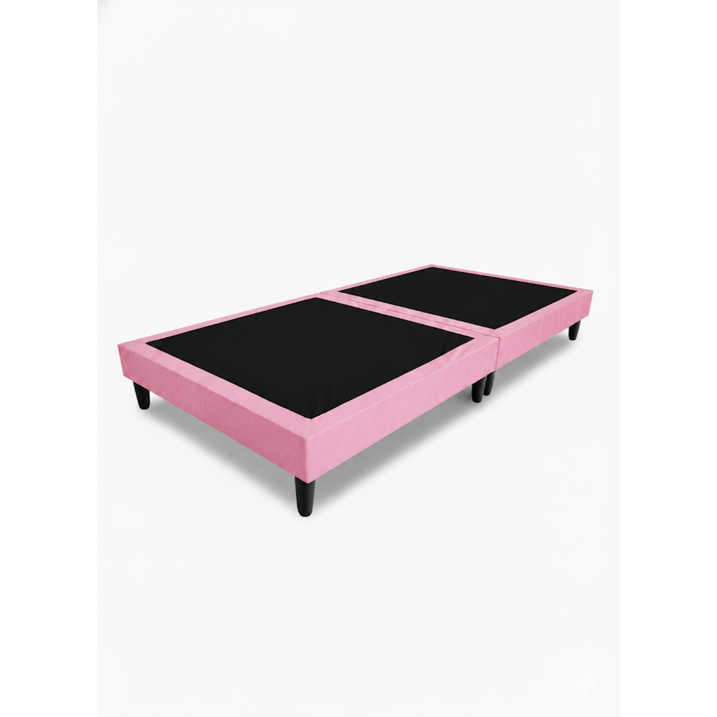 Cama Box Solteiro Bipartida Dobrável 78x188 cm Resistente, Prática e Compacta para Quartos Pequenos — imagem 2 de 2