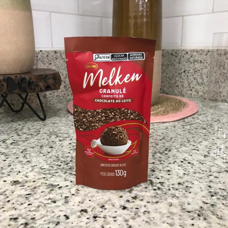Granulé Chocolate ao Leite - Melken - 400g - 01 unidade - Harald - Rizzo