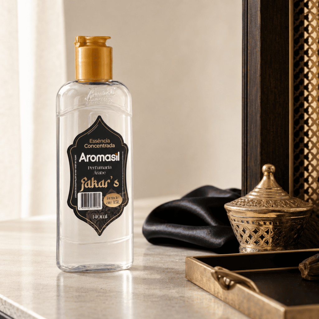 Essência Aromasil Fakar's 140ml Concentrada Perfumaria Árabe para Perfumar Ambientes