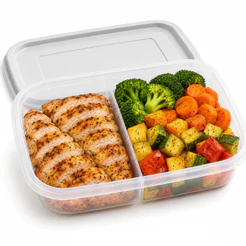 Pote Marmita Reutilizavel 1500ml Freezer Microondas Fitness BPA Free Comida Congelada Marmitex