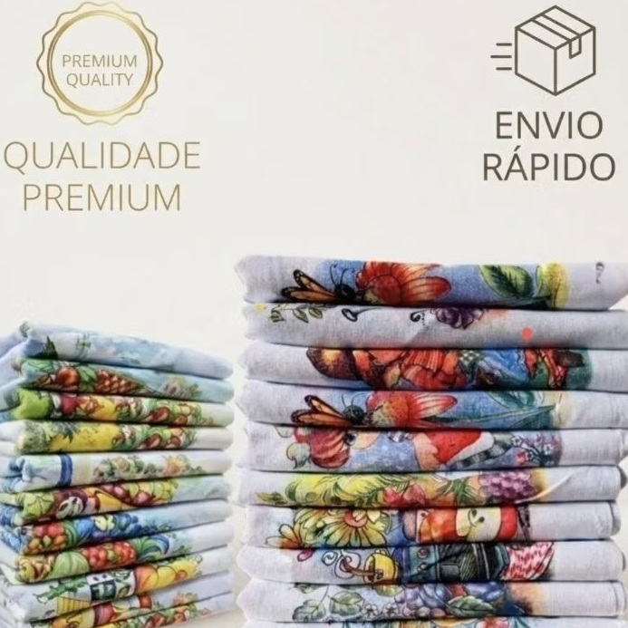 Pano de prato KIT com 24, 12 ou 4 peças 100% algodão pano de prato grande embainhado bainha  algodão