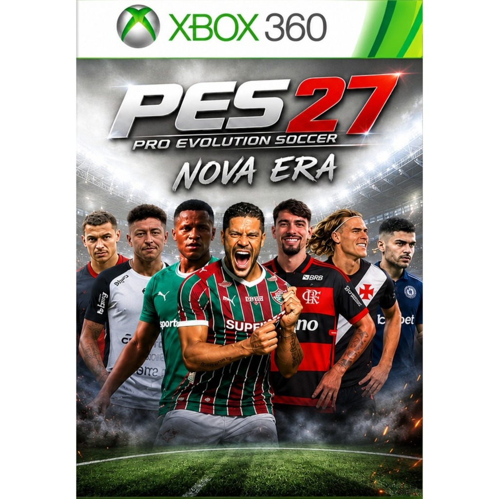 Lançamento Pes 2027 Brazukas - Xbox 360 LT3.0/LTU