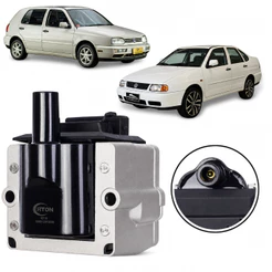 BOBINA DE IGNIÇÃO VW GOLF 1.8/2.0 1994/1998 POLO PASSAT SEAT CÓRDOBA