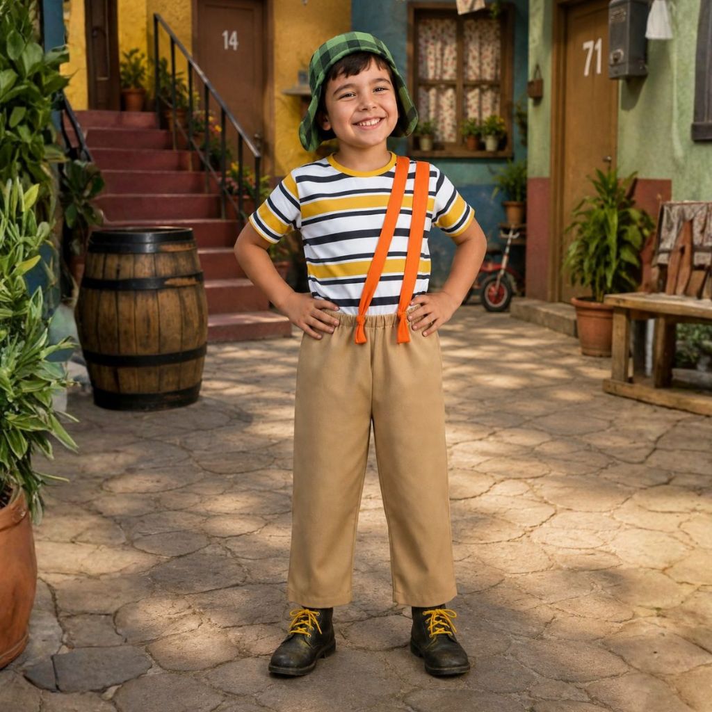 Fantasia Chaves Infantil Completa Envio Imediato