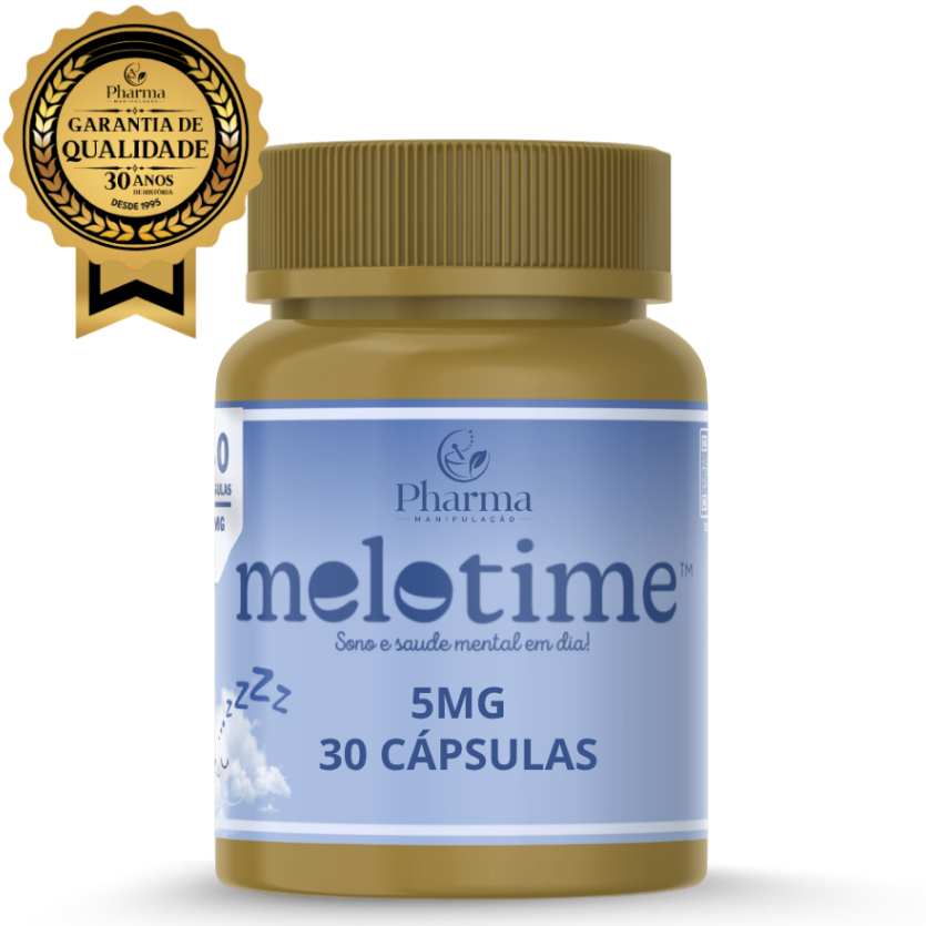 MELOTIME - 30 CÁPSULAS | SONO DE QUALIDADE | AUTÊNTICO