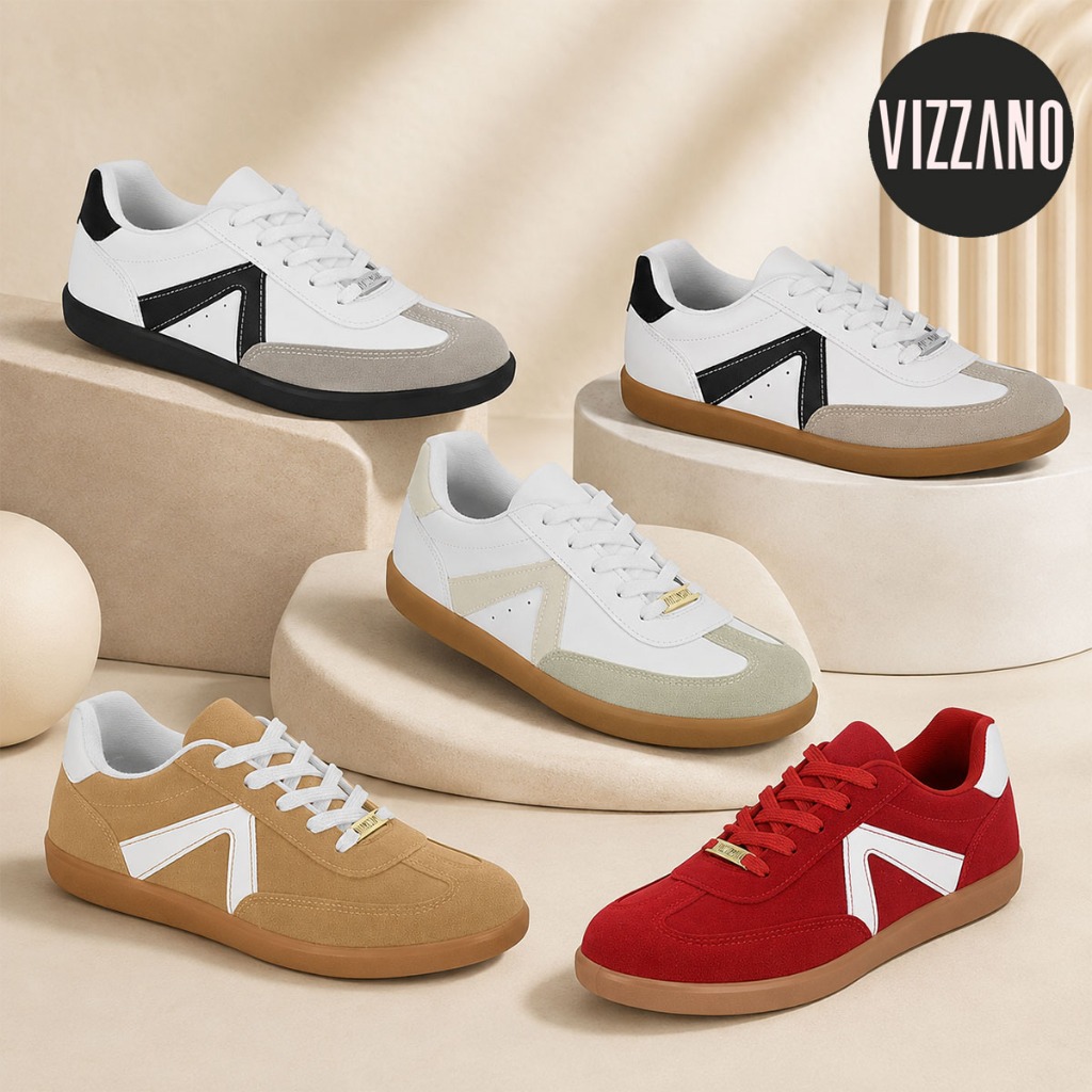 Tênis Vizzano Feminino Casual Original Confortável Básico Original - 1430.102