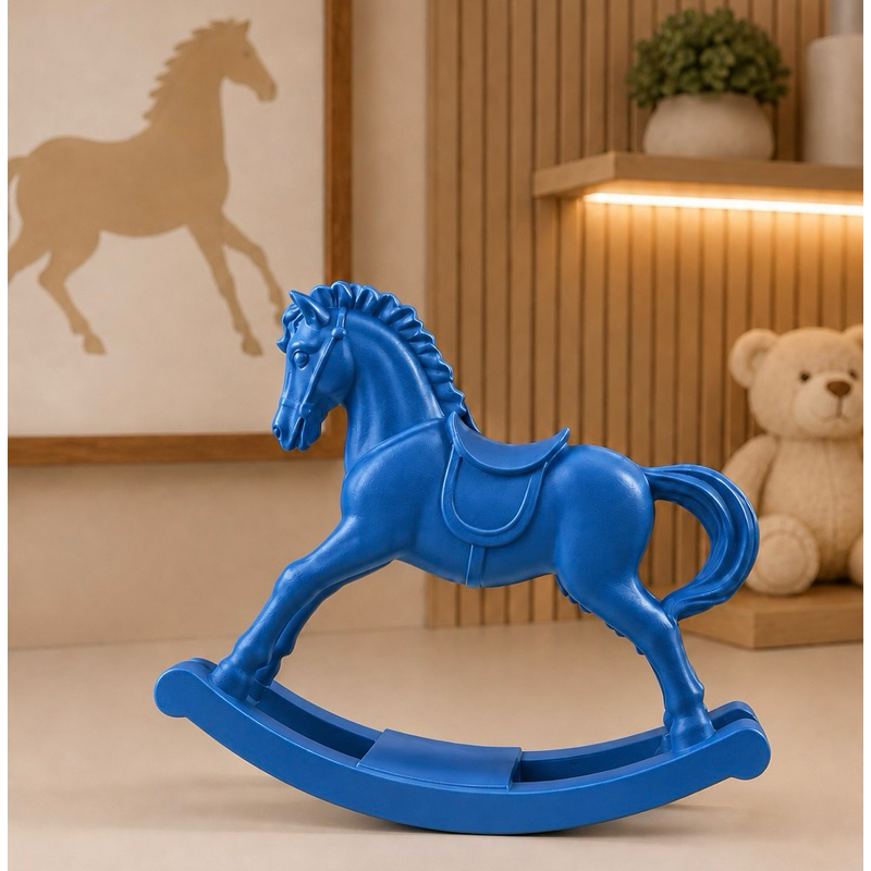 Cavalinho de Balanço Decoração de Quarto Bebê Menina Menino — imagem 2 de 2