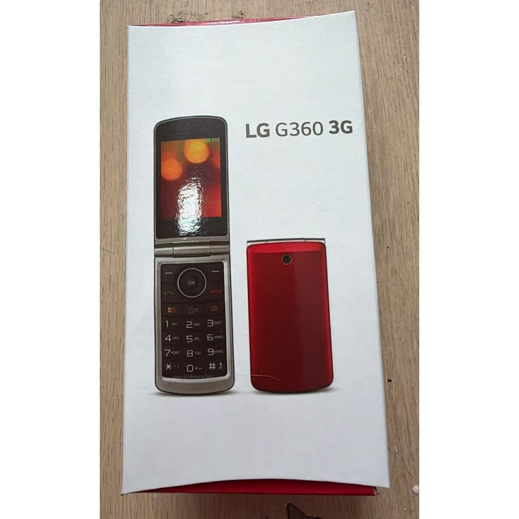 Celular LG G360 Dobrável Sênior Para Idosos Uso Dual SIM Com Bluetooth Teclado T9 físico Câmera Expansão até 32G — imagem 2 de 2