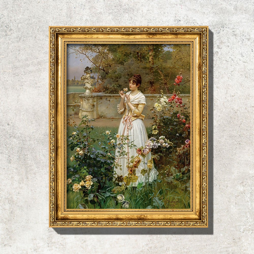Quadro - A Rosa de Todas as Rosas - Wilhelm Menzler