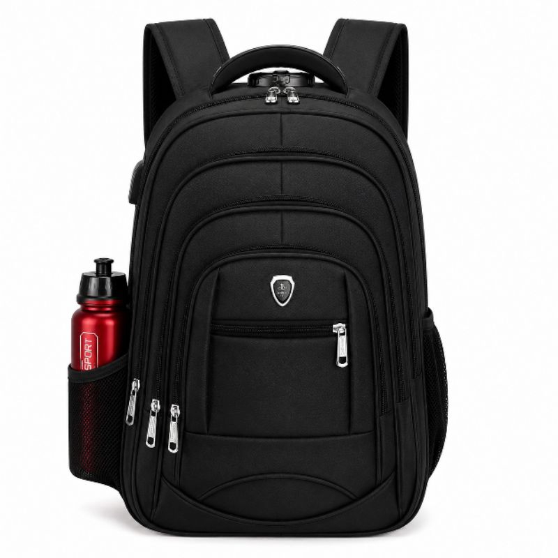 Mochila para Notebook 15.6 Impermeável Antifurto USB Viagem Executiva Resistente