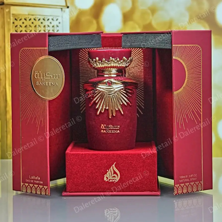 Perfume Árabe unisex Oergume Sakeena Haya EDP 100ML Eau de Parfum importar Realce seu charme