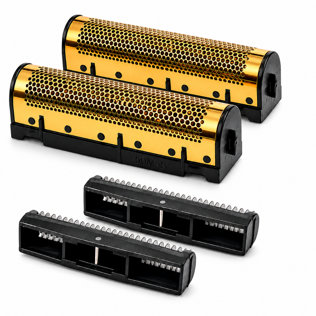 Tela e Lâminas Compativel Para Shaver And TS1 e TS2 Pro Foill e Kemei Tx1 Peças De Substituição