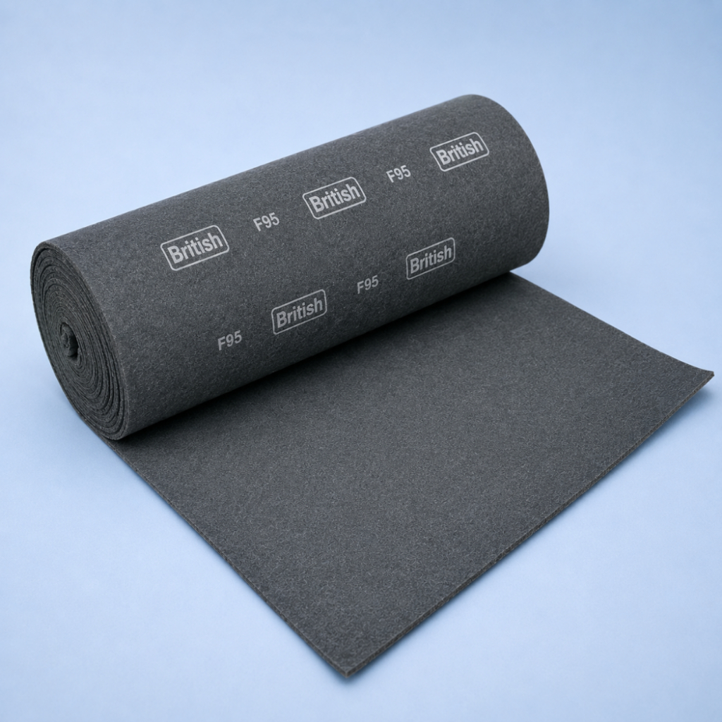 Manta Filtrante British F95 Filtro de Ar para Ar Condicionado Ventilação e Climatização - 05 Metros