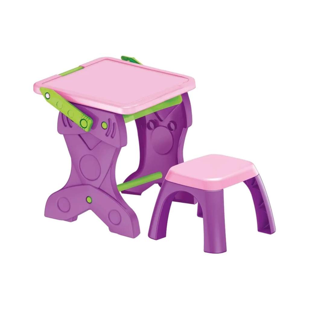 Mesa de Atividades Infantil c/ Banquinho Play e Learn Multikids - BR1766