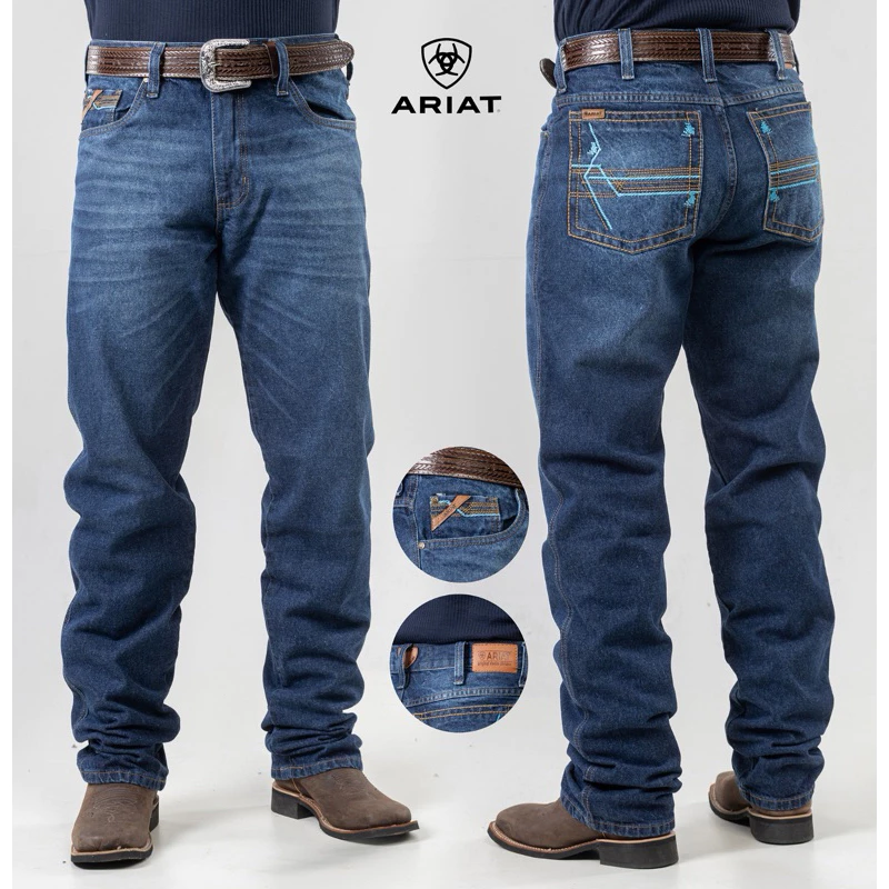Calça Masculina Country Ariat para Rodeio e Cavalgada