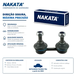 Bieleta dianteira MITSUBISHI Pajero TR4 2003 2004 2005 2006 2007 2008 2009 2010 2011 2012 2013 2014 – Nakata N99146
