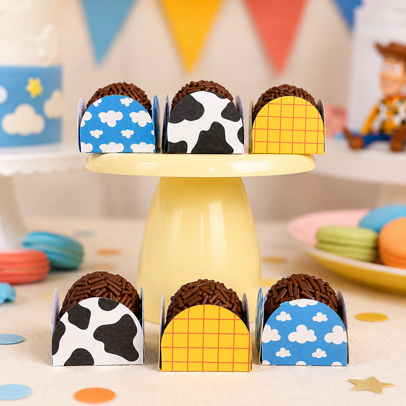 Forminhas para Doces Tooy Stoory I Wody Estampa Stoory I Porta Docinhos Tooy Stoory