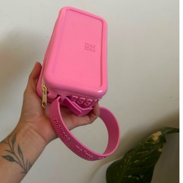 💖MAIS VENDIDA Carteira Feminina Jelly Modelo Meli Mini Bag Tendência Alça Removível Porta Celular Zíper