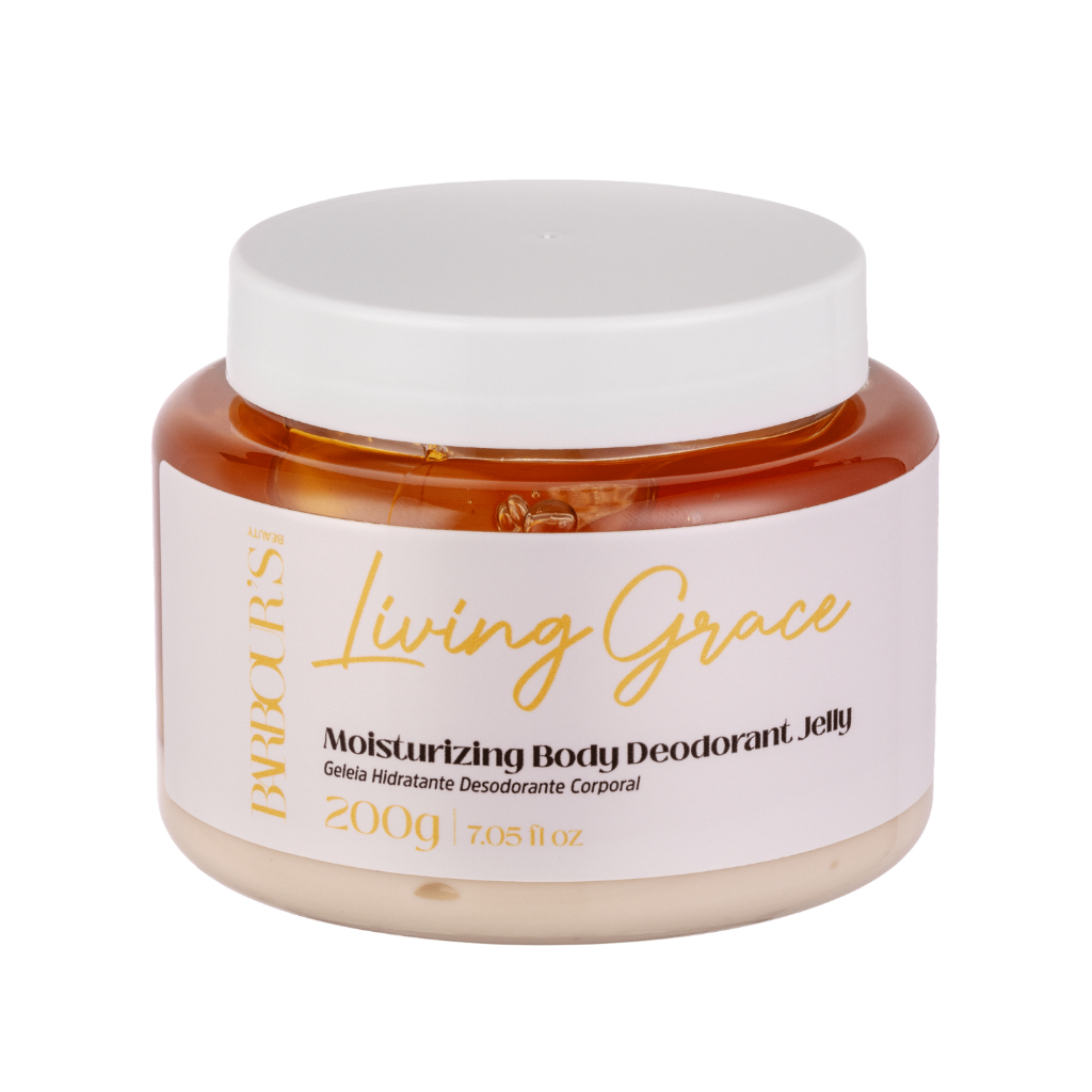 Geleia Hidratante Living Grace Barbour's Beauty 200g Fragrância Doce Desodorante Corporal