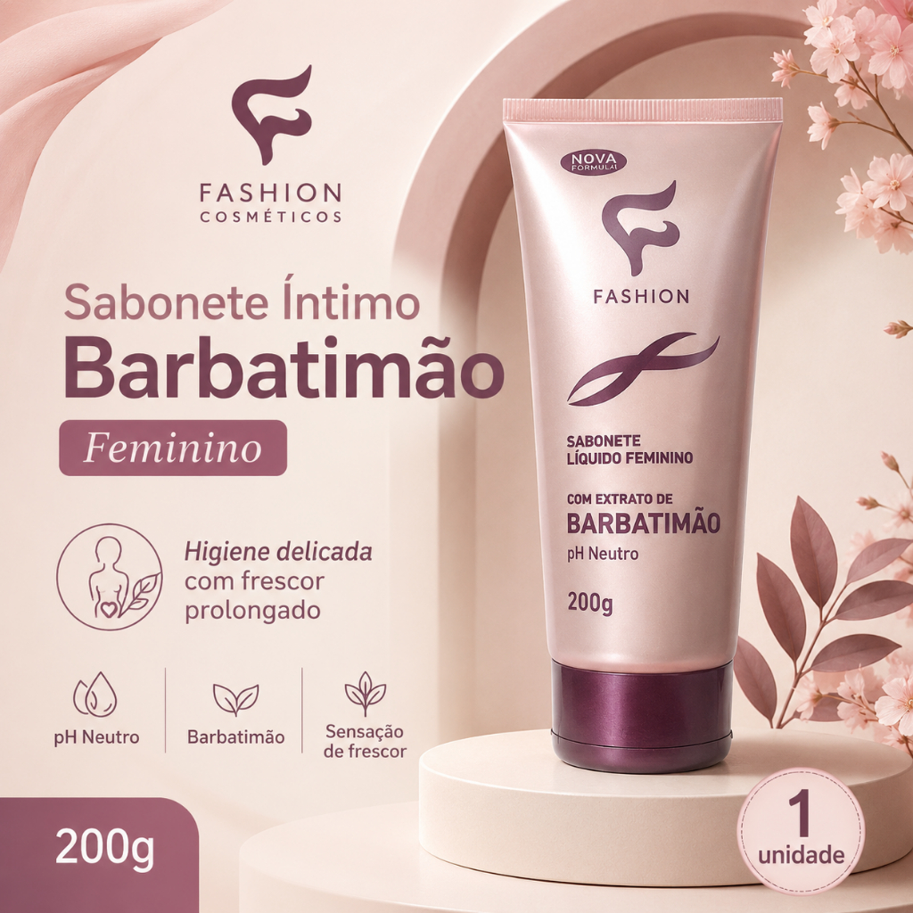 Sabonete Intimo Barbatimão Feminino 200g - Fashion Cosméticos