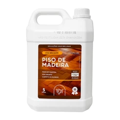 Cera Brilhante WeW 5L Cera Resistente Pisos de Madeira Laminado Cera Profissional Premium Brilho
