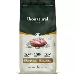 Ração Bionatural Gato Castrado Frango 7,5 kg