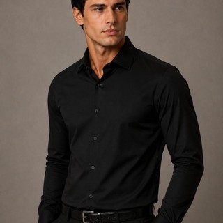 Camisa Masculina Social Slim Fit Luxo Pronta Entrega Manga Longa Anti Suor Tecnológica