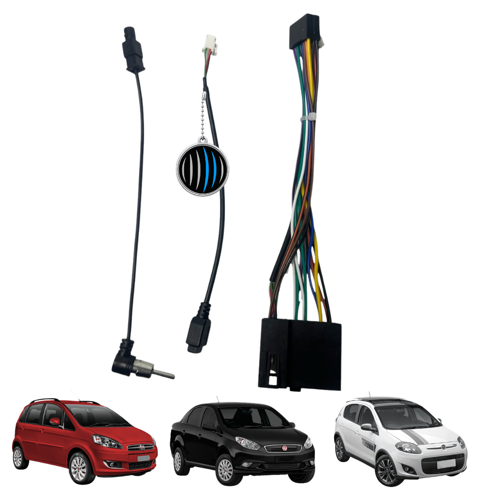 Chicote Linha Fiat Idea Stilo Strada Até 2019 Uno 2015 Acima