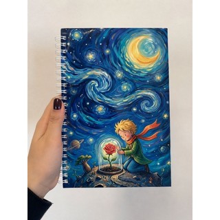 Caderno pequeno príncipe -  caderno para anotações A5 - com linhas