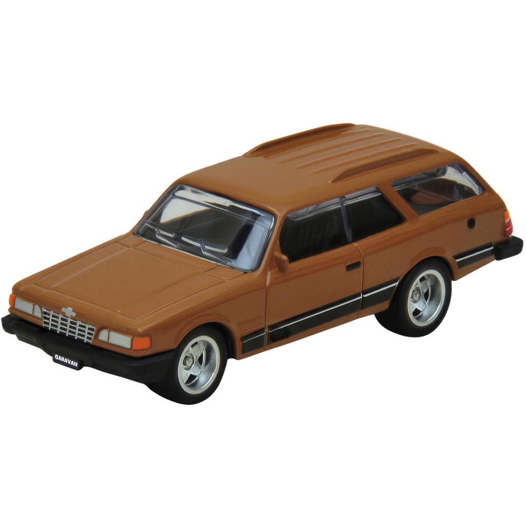 Miniatura - 1:64 - 1989 Chevrolet Caravan - Pneu de Borracha - CKS
