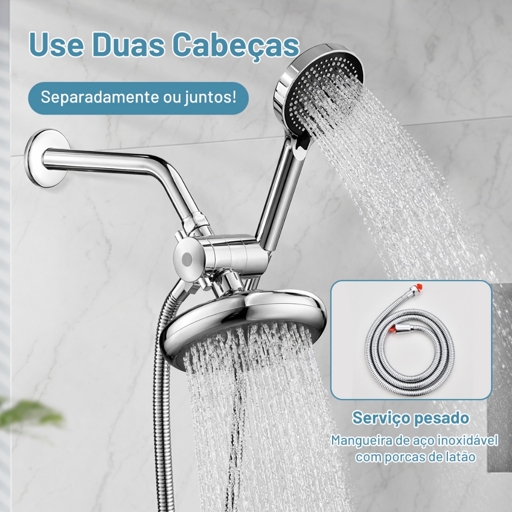 YESOP Chuveiro E Ducha Manual De Banheiro De Parede Inox Luxo De Estilo Céu Estrelado · foto 2