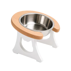 Comedouro Elevado De Inox Para Pet Gatos e Cachorros pequeno e médio porte
