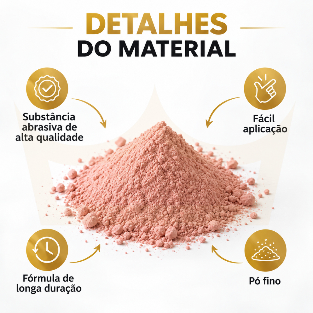 Polidor Óxido De Cério Polimento De Vidros 100g Vermelho premium · foto 2