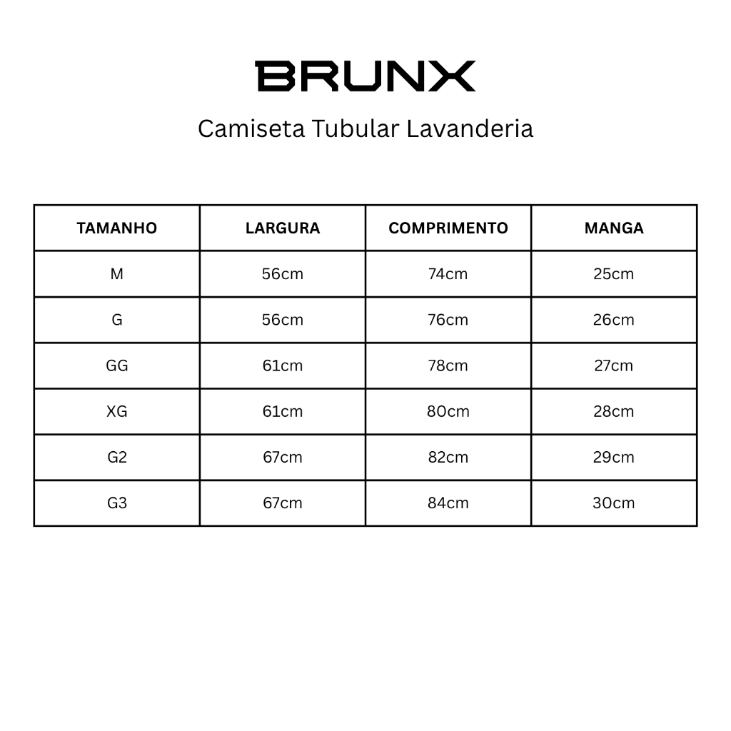Camiseta Oversized Heavyweight Tubular 100% Algodão 270–290g – BRUNX · foto 2