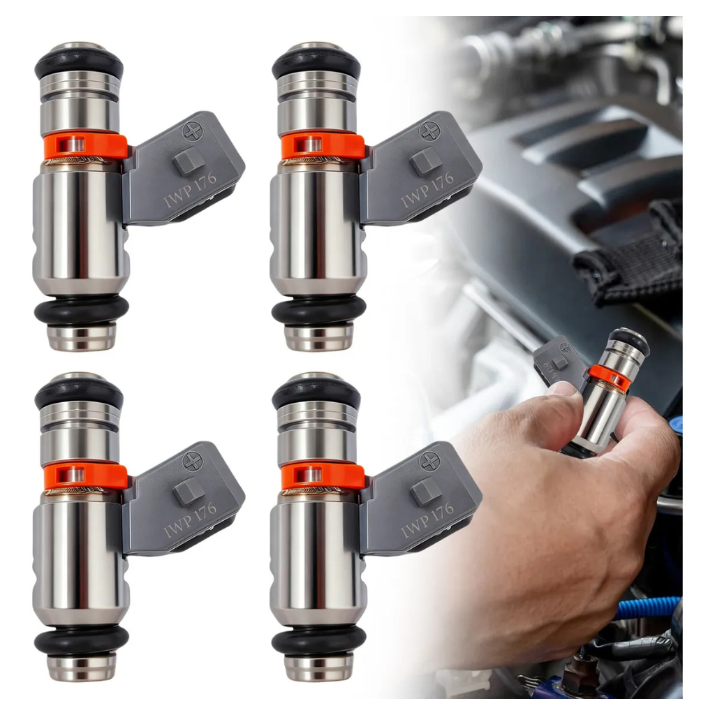 Kit 4 Bico Injetor Fox Gol G4 G5 Voyage Iwp176 1.0 1.6 Flex