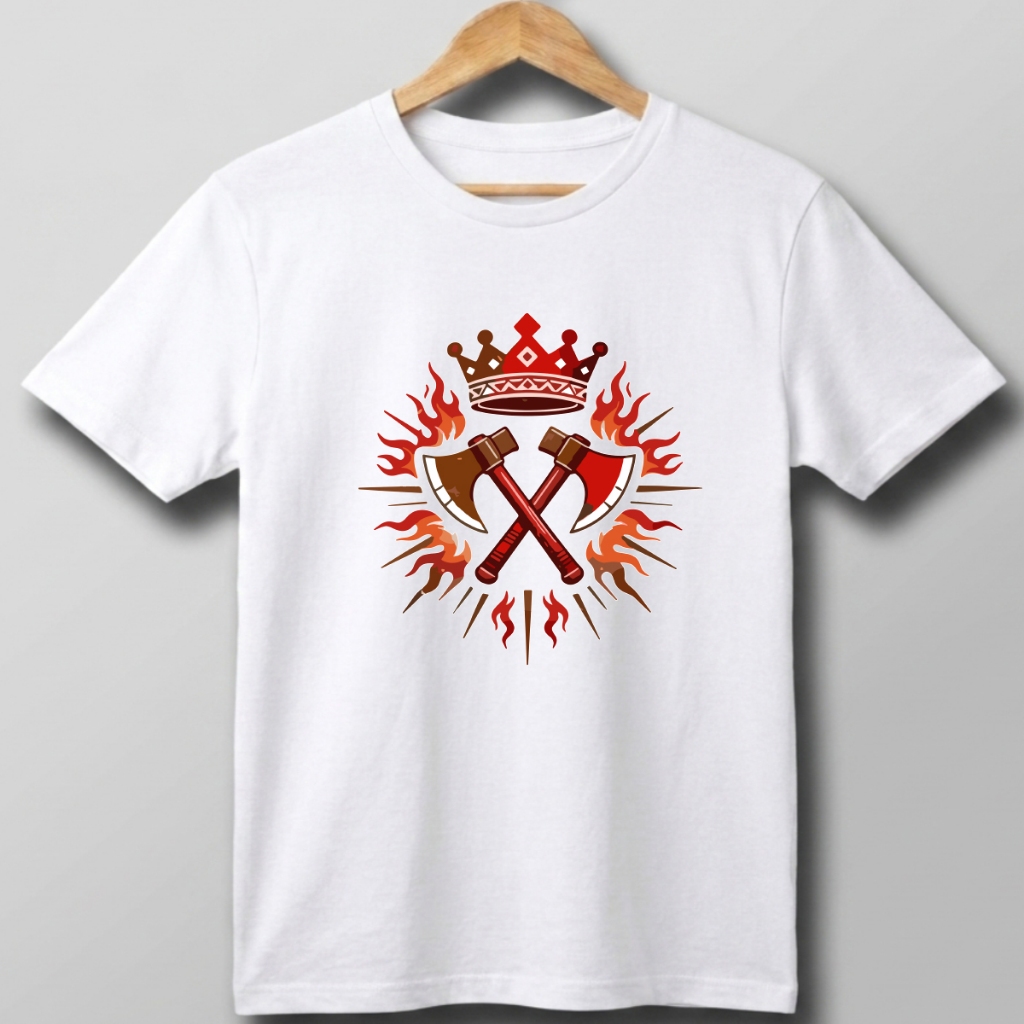 Camiseta Xango Umbanda de Algodão Estampada DTF Masculina Feminina Camiseta Lisa Confortável Casual