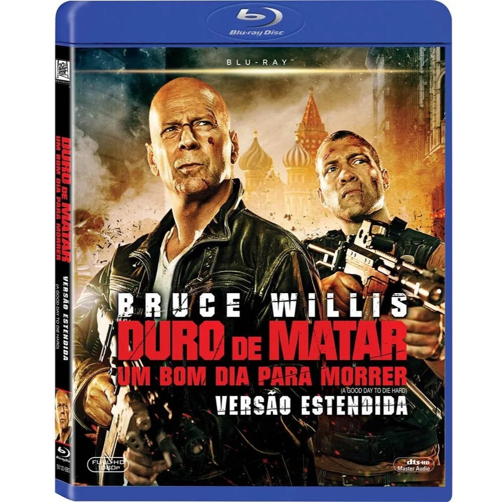 Duro De Matar - Um Bom Dia Para Morrer - Blu-ray Original Dublado - Versao extendida